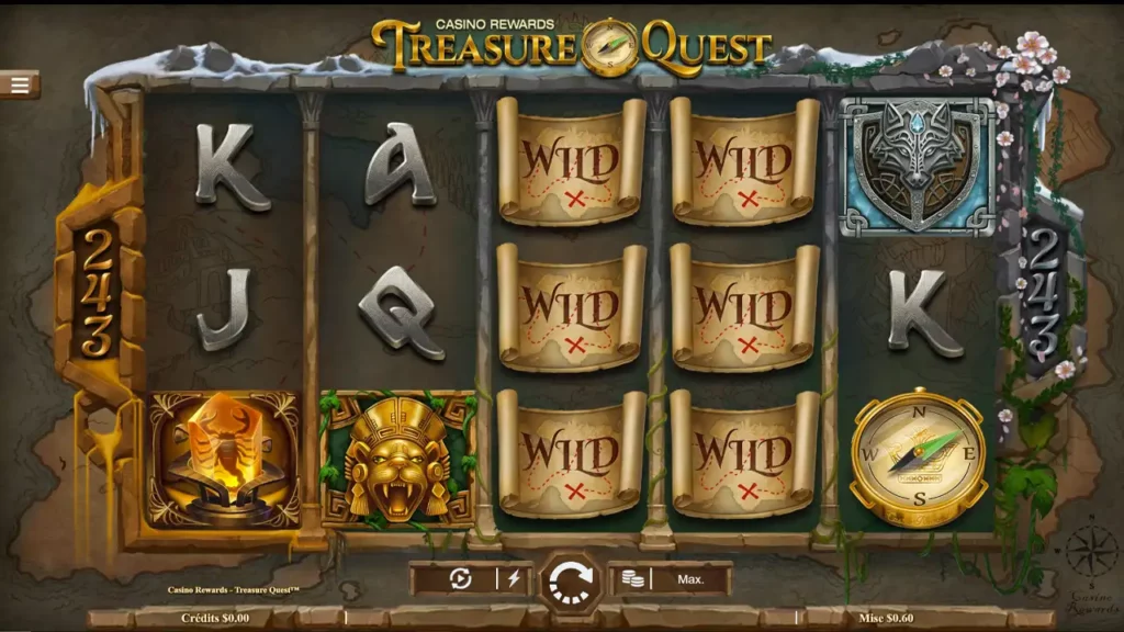 Treasure Quest -gameplay