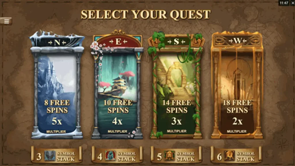 Treasure Quest -gameplay