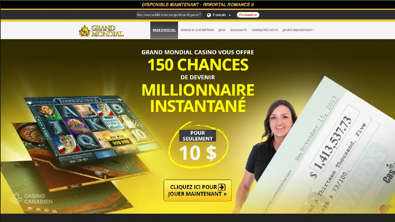 Grand Casino Mondial Log In