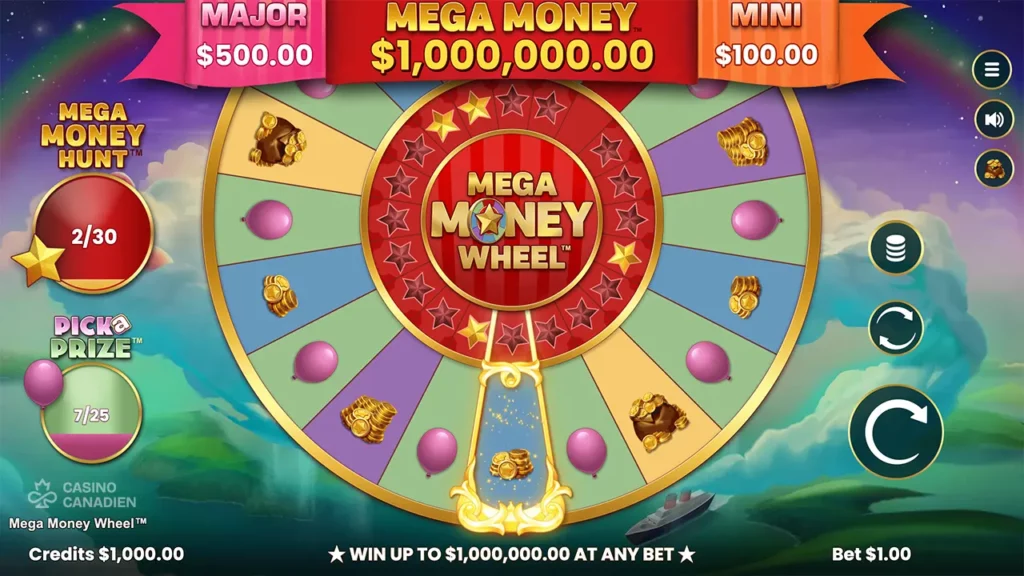 Mega Money Wheel