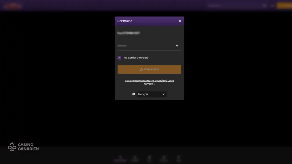 Zodiac Casino pc log in