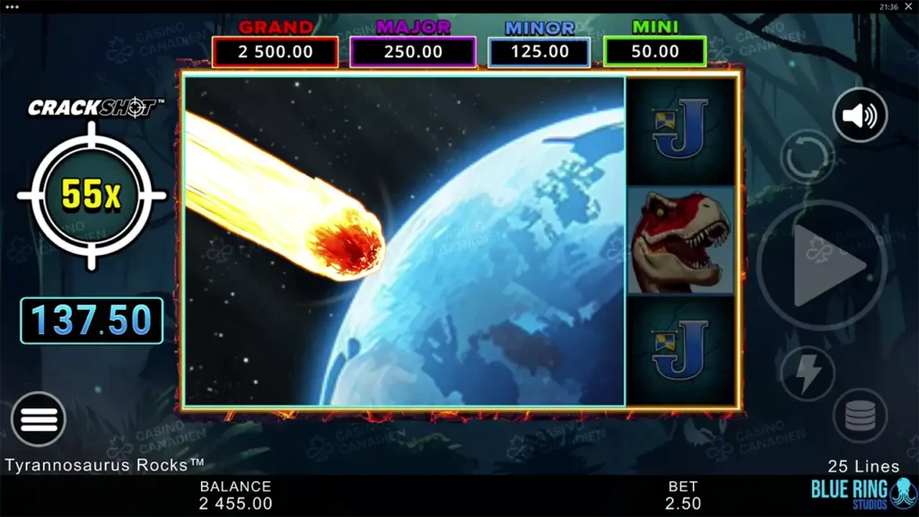Tyrannosaurus Rocks Gameplay Screenshot Crackshot BigBlocks Feature 01