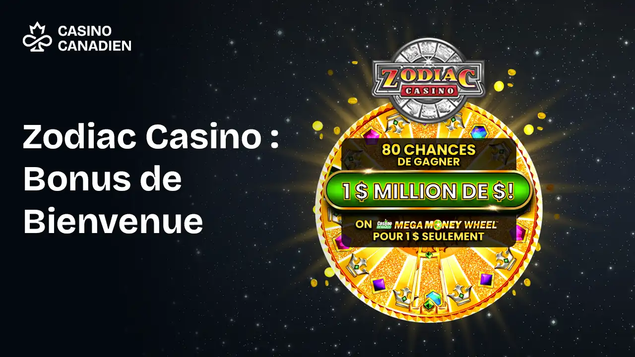 Zodiac Casino Bonus de Bienvenue