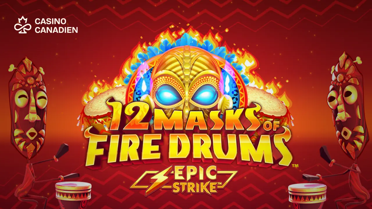 12 Masks Of Fire Drums