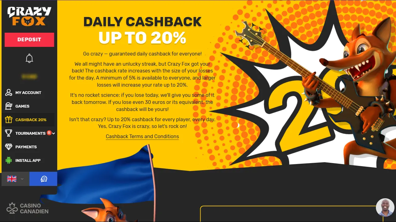 Crazy Fox Bonus 1