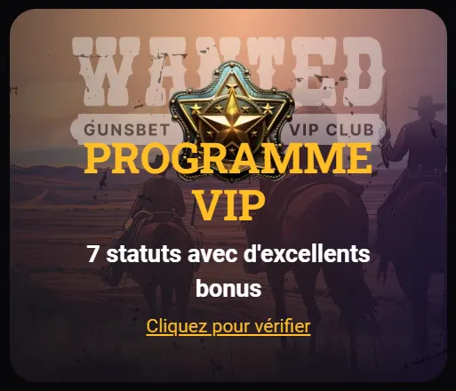 Programme VIP Gunsbet Luck n Load