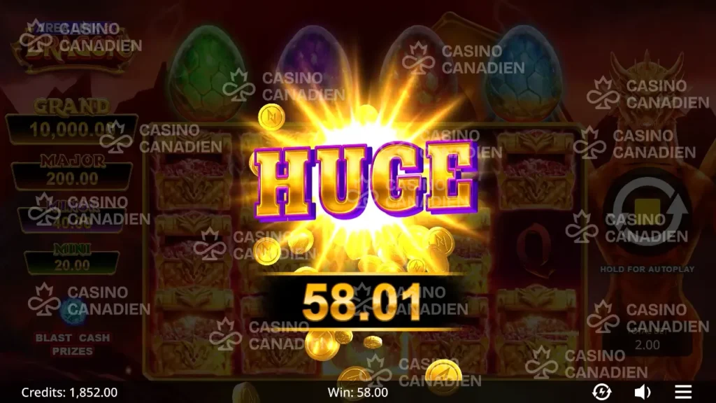 Area Link Dragon huge win