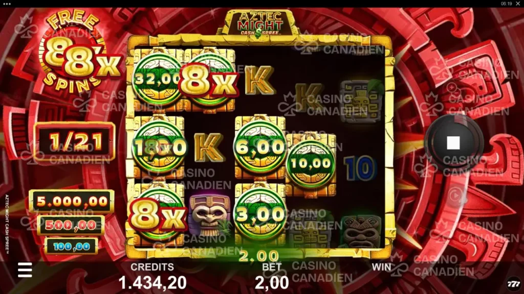 AztecMightCashSpree_MultiplierFreeSpins4