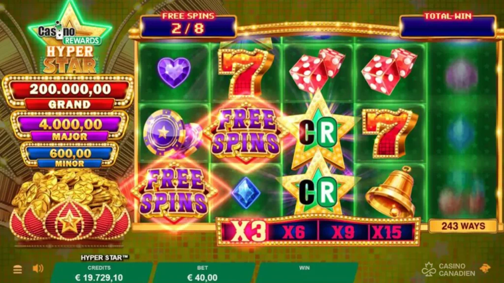 Casino Rewards Hyper Star Screenshot 3