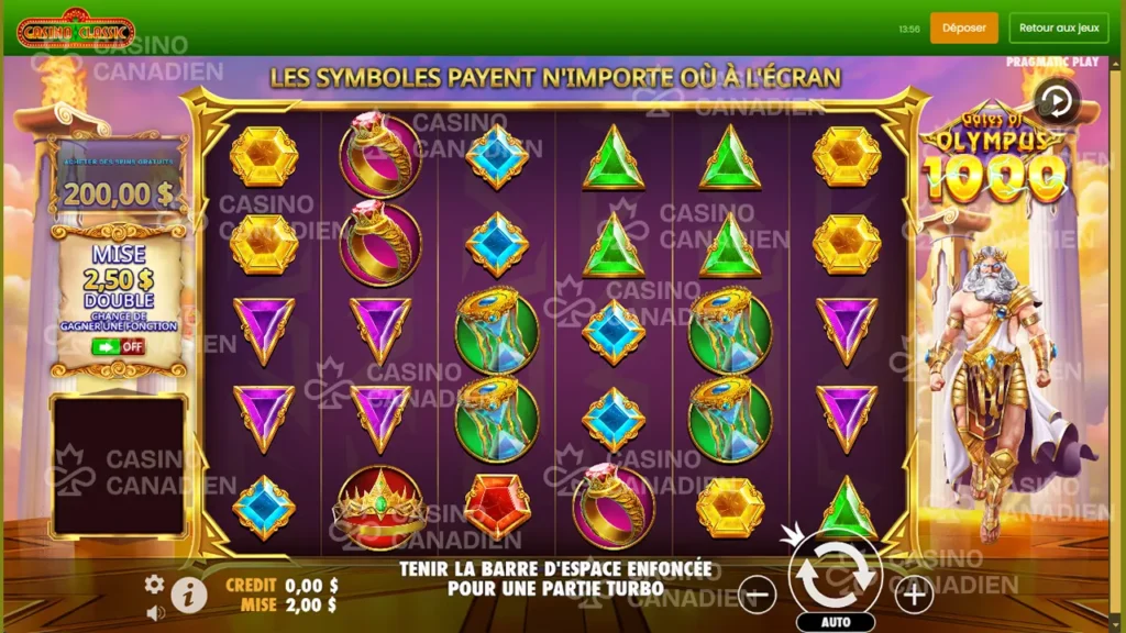 Gates of Olympus 1000 screenshot 02
