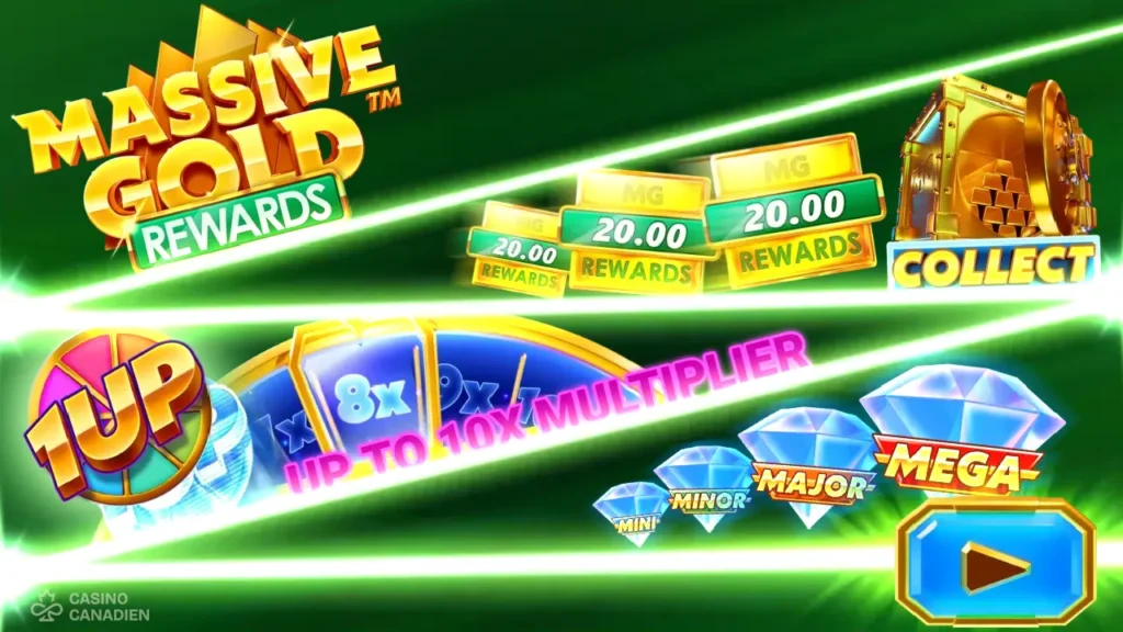 Massive Gold Rewards Bonus Screenshot 2