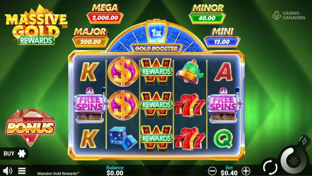 Massive Gold Rewards Screenshot 1