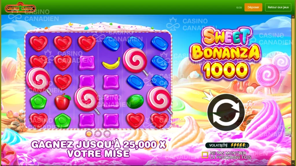 Sweet bonanza 1000 game screenshot 01